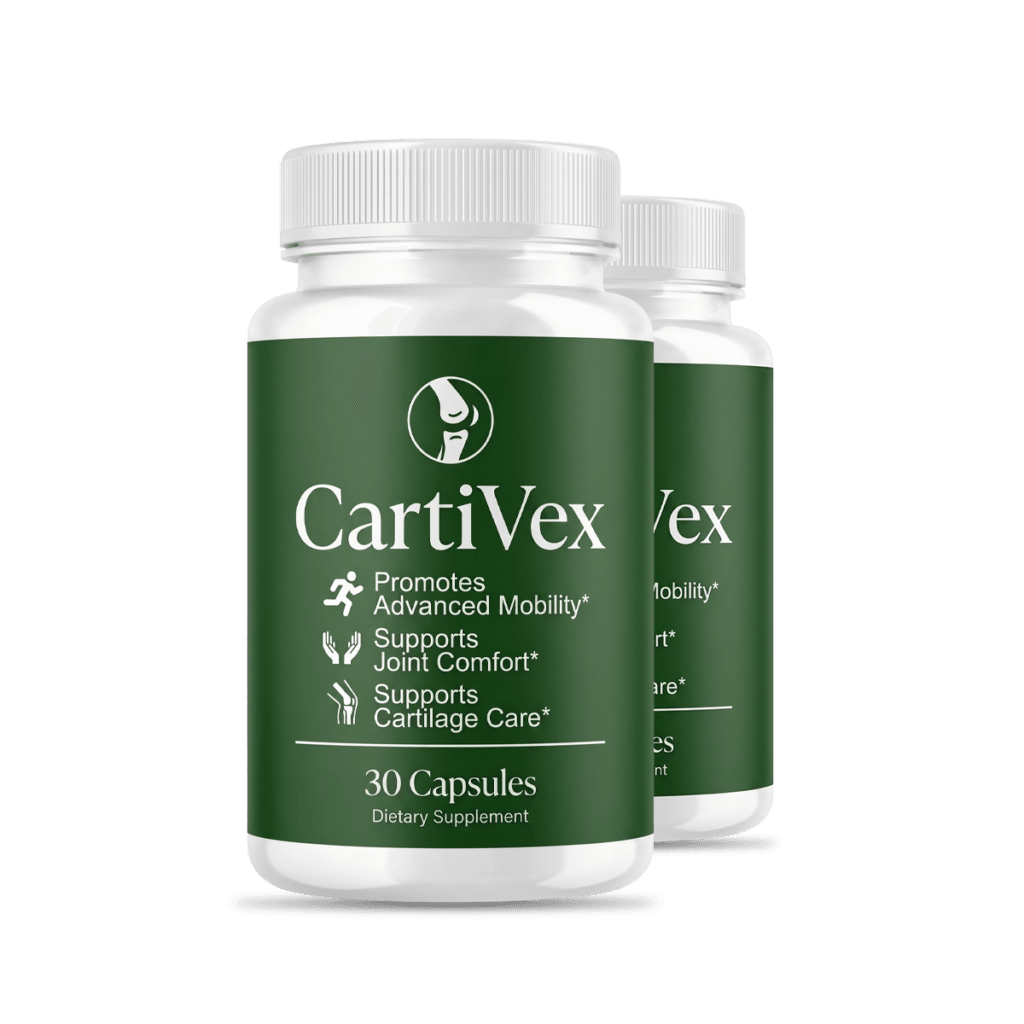 Two bottles of CartiVex, a 60-day supply